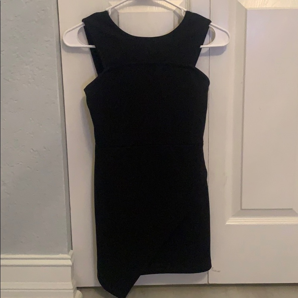 Sally miller couture  black fitted dress